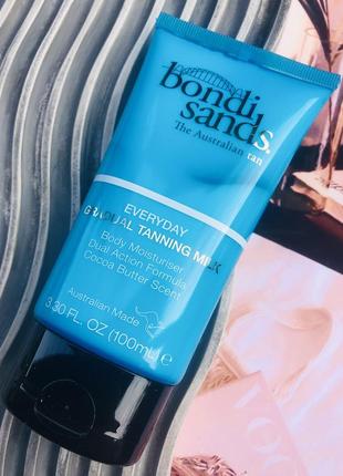 Ежедневное молочко для тела для постепенного загара bondi sands everyday gradual tanning milk cocoa butter