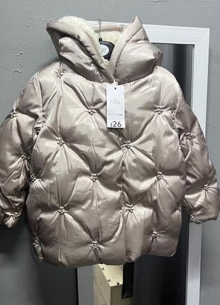 Куртка Платье на девочку нарядное блестящее george