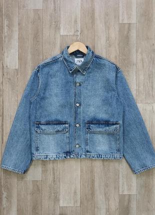 Куртка джинсова zara × h&m × uniqlo