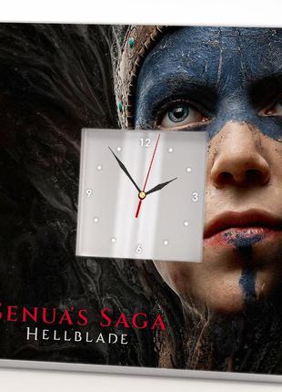 Авторские часы "игра senua's saga: hellblade" подарок для фанатов видеоигр, украшение детской комнат