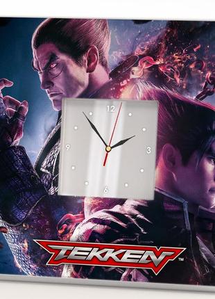 Авторские часы "игра tekken" подарок для фанатов видеоигр, украшение интерьера детской комнаты, спал