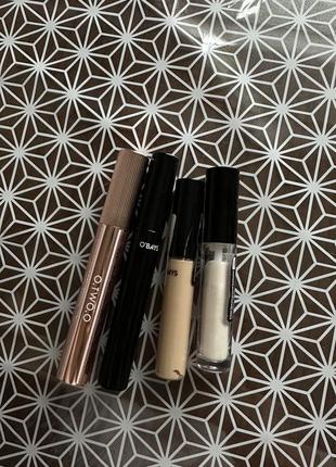 Тушь консилер тени гель для бровей gosh obays