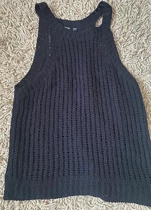 Майка  топ mango котон