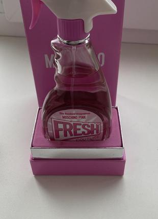 Духи moschino pink fresh couture
