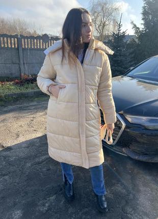 Кремова куртка