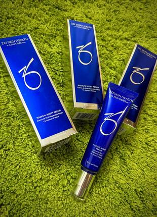 Интенсивный восстанавливающий ночной крем - zein obagi zo skin health ossential advanced radical night repair 1% retinol 60ml