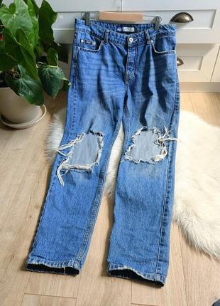 Джинсы бойфренды от superdry, размер 26/30