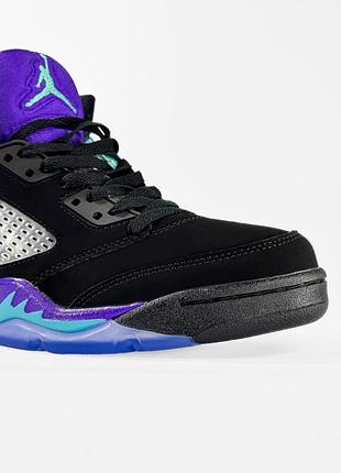 Nike air jordan 5 black/purple — купить в Украине | SHAFA | #182021212