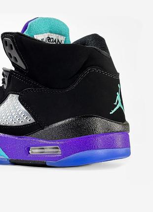Nike air jordan 5 black/purple — купить в Украине | SHAFA | #182021212