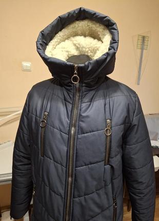 Куртка на овчине хl