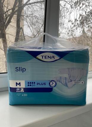 Подгузники для взрослых tena slip plus medium 30 шт.