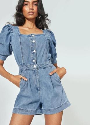 Стильний джинсовий комбінезон від h&m.eur 38.uk 10