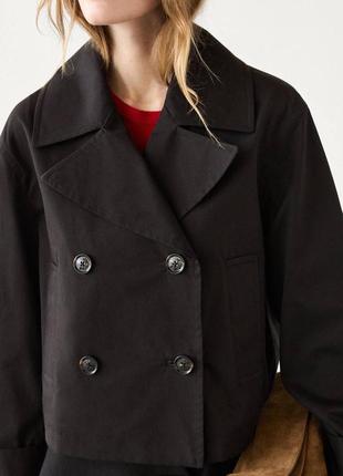 Жакет тренч massimo dutti