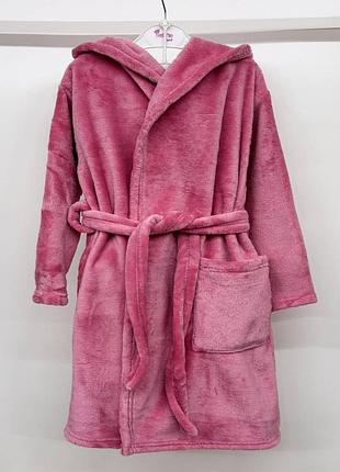 Халат підлітковий для дівчинки з вишивкою на спині (146-170см)