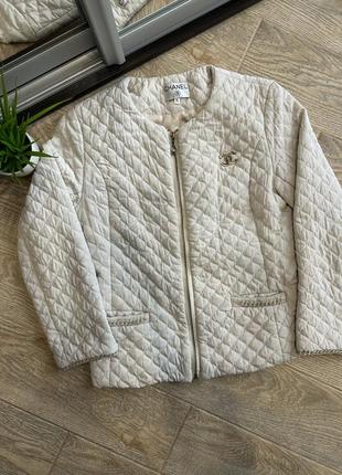 Стеганая куртка chanel