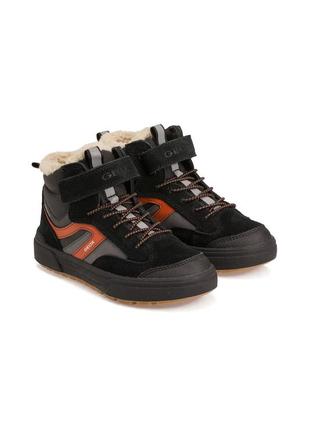 Хайтопы кеды geox eur 36, ur 3, 23 cм