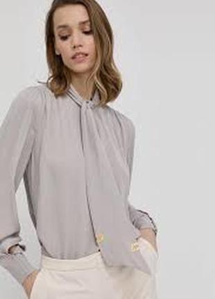 Роскошная блуза с завязкой чокером нежная струящаяся красивая