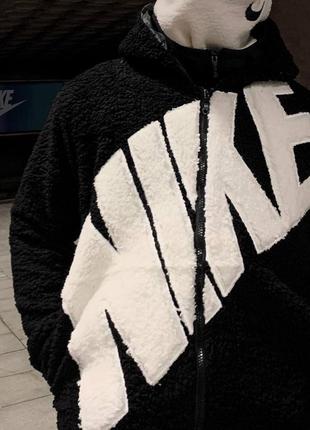 Плюшевый жакет nike