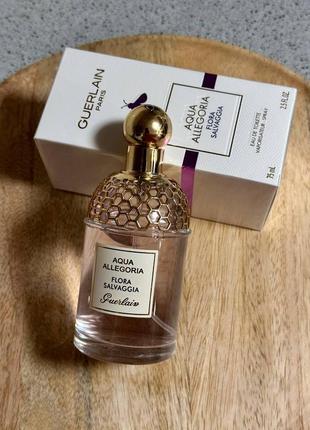 Жіночі guerlain aqua allegoria flora salvaggia 75 ml герлен алегорія флора салваджіа 75 мл