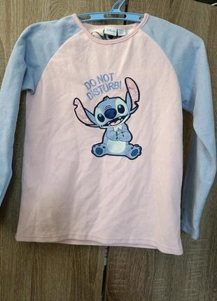 Пижамная кофточка стич дисней disney на 10-11лет