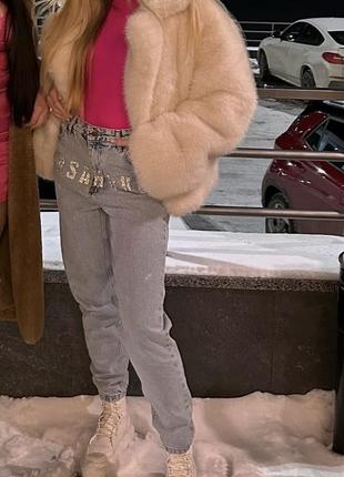 Шуба  maribella шубка з еко хутра