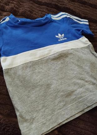 Футболка детская adidas, спортивная футболка для мальчика