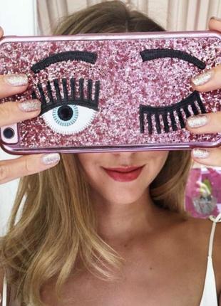 Рожевий чохол для iphone 7