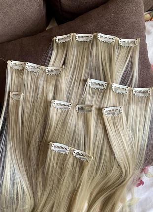 Треси блонд 85см