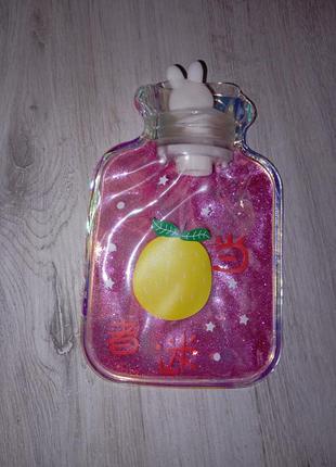 Грелка детская с блестками