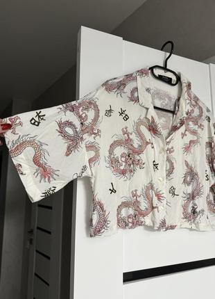 Вкорочена сорочка bershka