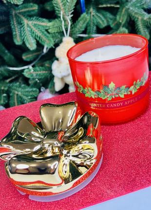 Свічка на 3 гноти winter candy apple від bath&body works