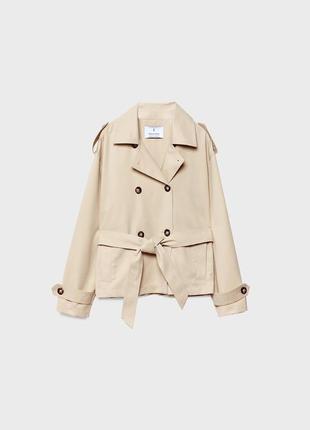 Укорочений тренч stradivarius