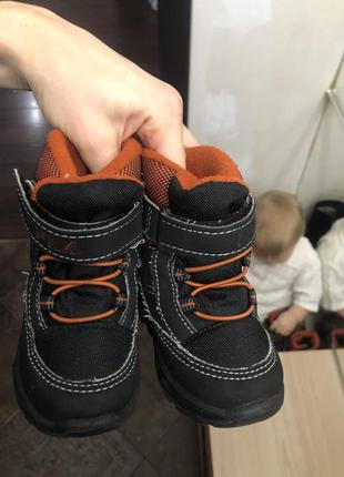 Детские ботинки fila