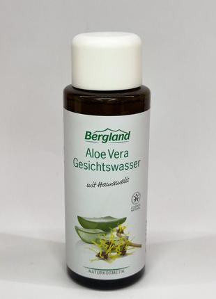 Тонік для обличчя	bergland	aloe vera gesichtswasser	125 ml