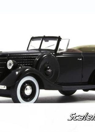 Коллекционная модель газ-11-40 (1938) h159-b. наш автопром. масштаб 1:43