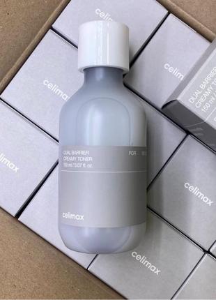 Celimax dual barrier creamy toner