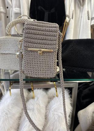 Вʼязана сумка hand made mini bag