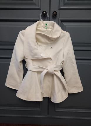 Пальто benetton 120 см 6-7 лет