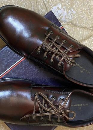 Шикарные, фирменные туфли blue harbour - (marks spenser - оригинал). размер наш - 44,5 -45.