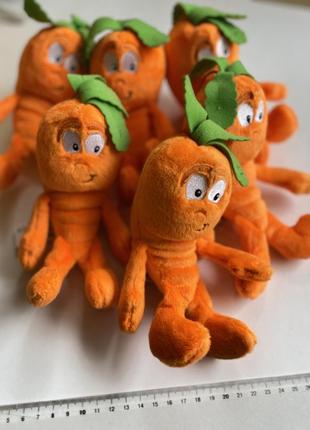 Мягкая игрушка морковка овощ морква морковочка