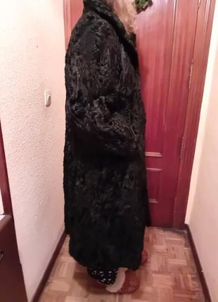 Шуба натуральная из каракуля