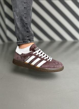 Кроссовки adidas development handball spezial shadow brown gum