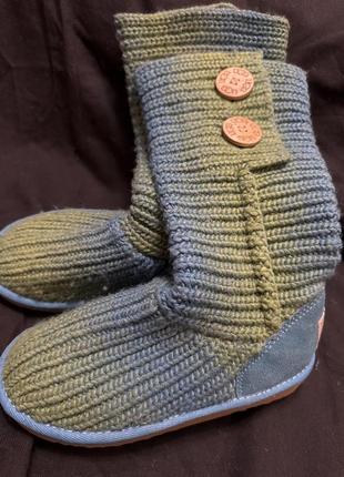 Ugg в'язані високі овчина шерсть оригінальні дитячі