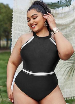 Новый суцвальный купальник shein батал 4xl