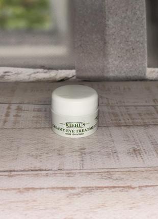 Крем kiehl's для шкіри навколо очей з авокадо kiehls creamy eye treatment with avocado 7 мл