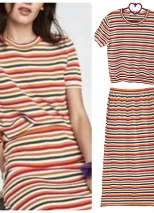 Хлопковый костюм zara