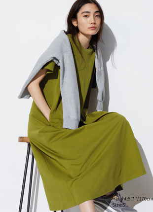 Бавовняна сукня футболка airism uniqlo