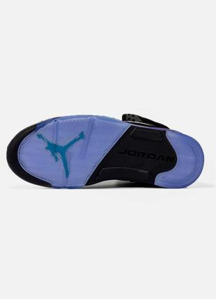 Nike air jordan 5 black/purple 8