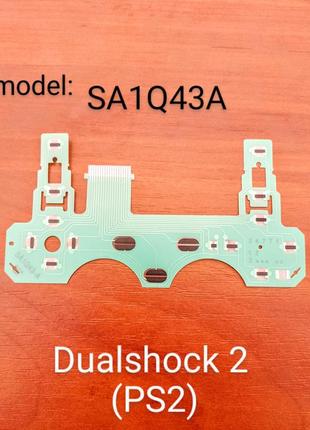 Контактная шлейф плата кнопок на джойстик dualshock 2 ps2 
модель sa1q43a