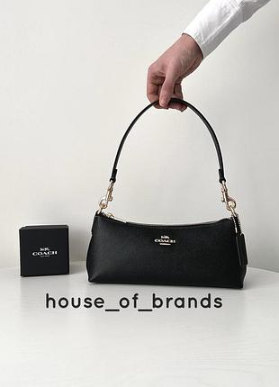 Женская брендовая кожаная сумка coach charlotte shoulder bag оригинал жеncкая сумочка коуч кожа на подарок женщине подарок девушко